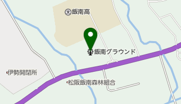 飯南グラウンドの地図画像