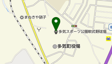 多気スポーツ公園軟式野球場の地図画像