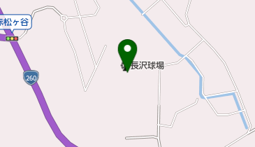 長沢野球場の地図画像
