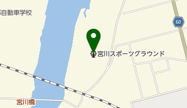 伊勢市宮川スポーツグラウンドの地図画像