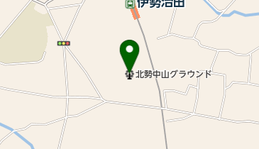 北勢中山グラウンドの地図画像