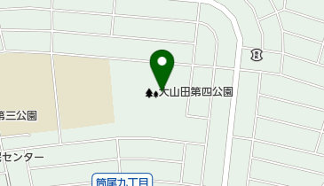 桑名市大山田第4公園野球場の地図画像