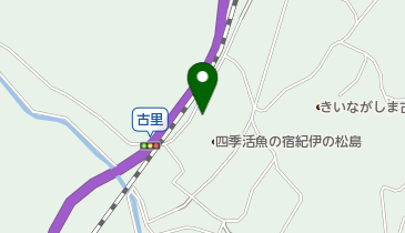 古里自然休養村の地図画像