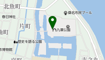 九華公園の地図画像