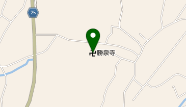 勝泉寺の地図画像