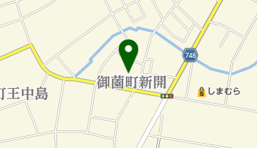 新開の臥竜梅公園の地図画像