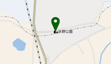 余野公園の地図画像