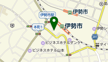 伊勢おおまつりの地図画像