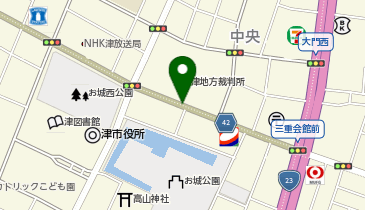 津まつりの地図画像