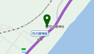 お綱かけ神事の地図画像