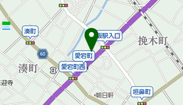 松阪愛宕市の地図画像