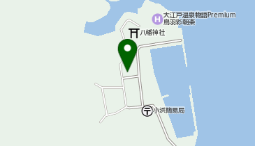 小浜漁港の地図画像