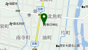 春日神社(桑名宗社)の地図画像