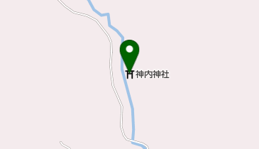 神内神社(子安神社)の地図画像