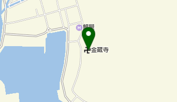 金蔵寺の地図画像