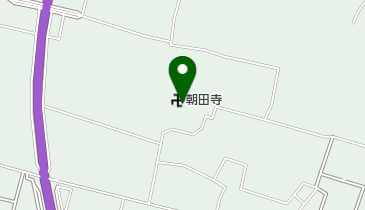 朝田寺の地図画像