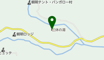 三休の湯の地図画像