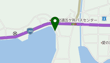 五ヶ所湾の地図画像