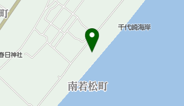 千代崎海水浴場の地図画像