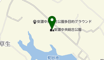 安濃中央総合公園の地図画像