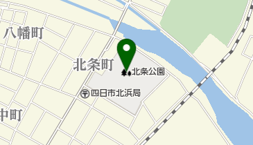 北条公園の地図画像