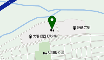 大羽根運動公園の地図画像