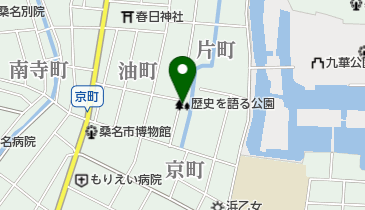 歴史を語る公園の地図画像