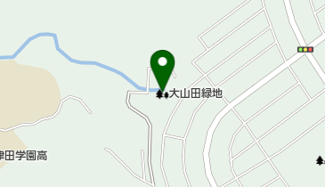 大山田緑地の地図画像
