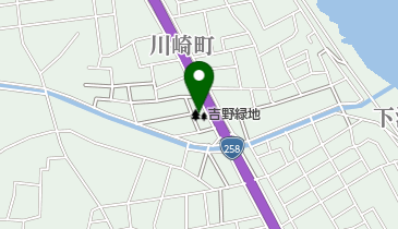 吉野緑地の地図画像