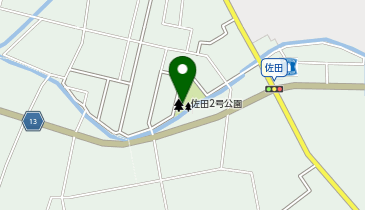 佐田2号公園の地図画像