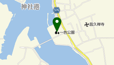 一色公園の地図画像