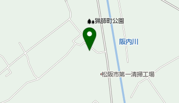 猟師町公園の地図画像