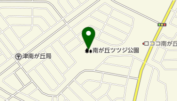 南が丘ツツジ公園の地図画像