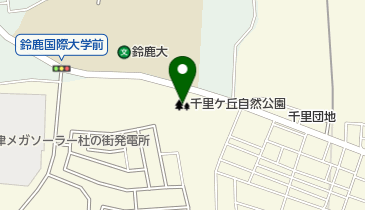 千里ケ丘自然公園の地図画像