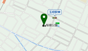 桜島公園の地図画像