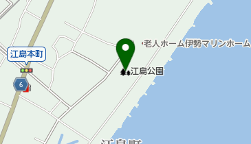 江島公園の地図画像