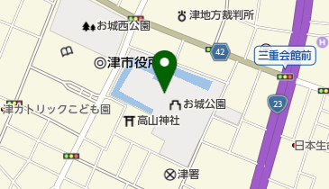お城公園の地図画像