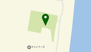 香良洲高台防災公園の地図画像