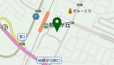 桔梗が丘ヴェルージュの地図画像