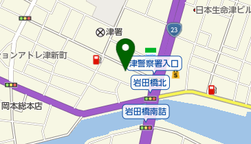 カリヨン三重の地図画像