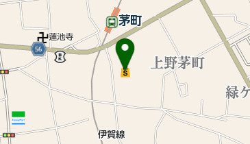 イオン伊賀上野店の地図画像