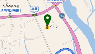 イオン大安店の地図画像