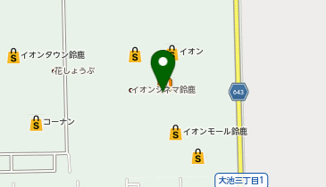 鈴鹿ロフトの地図画像