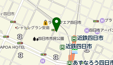 アニメイト四日市の地図画像