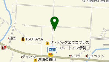 トヨタモビリティパーツ伊勢営業所の地図画像
