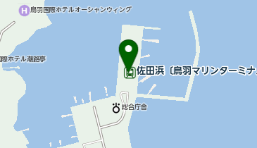 みなとオアシスとばの地図画像