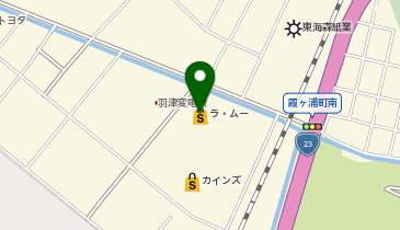 ラ・ムー四日市店の地図画像