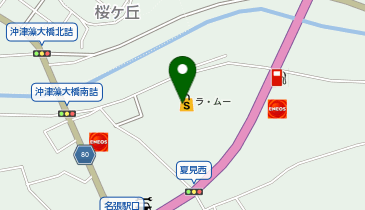 ラ・ムー名張店の地図画像