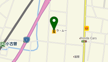 ラ・ムー四日市南店の地図画像