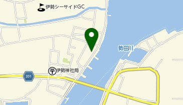 みなとオアシス伊勢の地図画像